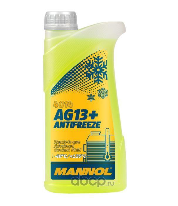 Антифриз Mannol Advanced AG13+ желтый 1л